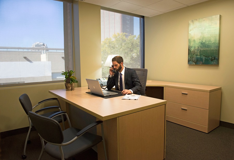 Private executive office at Chameleon Business Centres in Waterloo